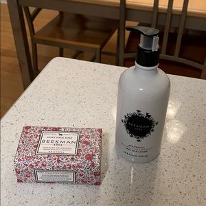 Beekman lotion and soap bundle